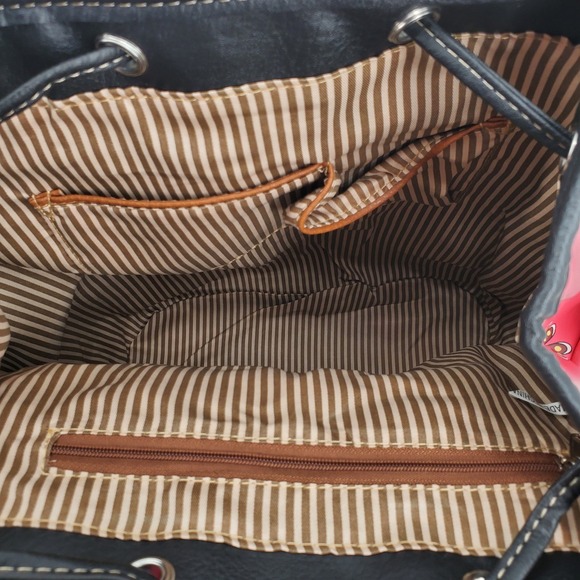 Sugar Skull Backpack‎ Purse Pink Floral Day of the Dead Conceal Carry New - Picture 6 of 8